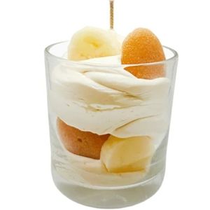 Banana pudding candle
